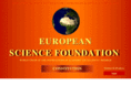 europeansciencefoundation.com