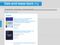 sale-and-lease-back.org