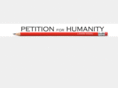 petitionforhumanity.com