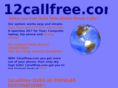 12callfree.com