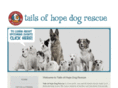 tailsofhopedogrescue.com