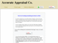 accurateappraisalco.com