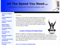 allthespeedyouneed.com