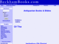 beckhambooks.co.uk