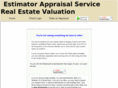 estimatorappraisalservice.com