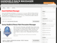 handheldbackmassager.org