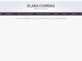 klaracsordas.com