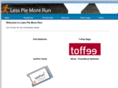 lesspiemorerun.com