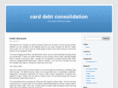 carddebtconsolidation.net