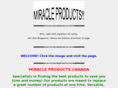 miracleproductscanada.com