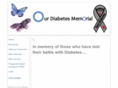 ourdiabetesmemorial.com