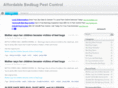 affordablebedbugpestcontrol.com