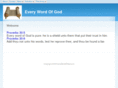 everywordofgod.com