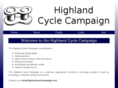 highlandcyclecampaign.com