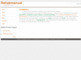 rehabmanual.com