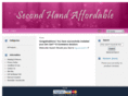 secondhandaffordable.com