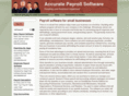accuratepayrollsoftware.com