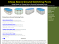 cheapabovegroundswimmingpools.net