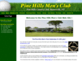 pinehillsmensclub.com