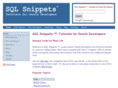 sqlsnippets.com