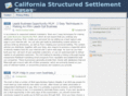 californiastructuredsettlementcases.com