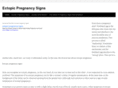 ectopicpregnancysigns.com