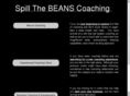 spillthebeanscoaching.com