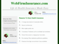 webfirminsurance.com