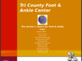 tricountyfootandanklecenter.com