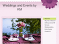 weddingsbykm.com