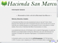 haciendasanmarcos.com