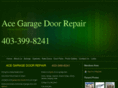 acegaragedoorcalgary.com