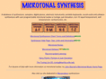 microtonal-synthesis.com