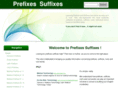 prefixes-suffixes.com