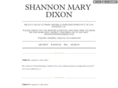 shannonmarydixon.com