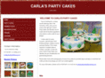 carlaspartycakes.com