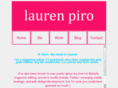 laurenpiro.com