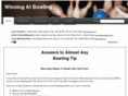 winningatbowling.com