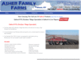 asherfamilyfarms.com