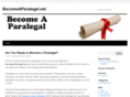becomeaparalegal.net