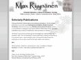 maxryynanen.net