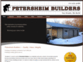 petersheimbuilders.com