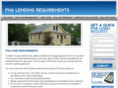 fhalendingrequirements.com