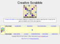 creativescrabble.com