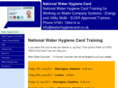waterhygienecard.co.uk
