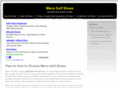 mensgolfshoe.com