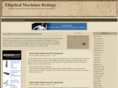 ellipticalmachinesratings.com