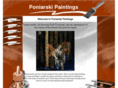 poniarskipaintings.com