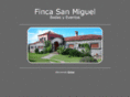 fincasanmiguelbodasyeventos.com