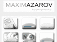 maximazarov.com